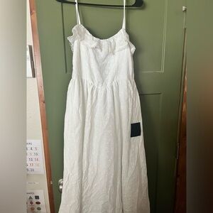 White dress from Lulus